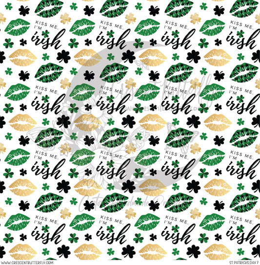 St Patricks Day 7 Printed Vinyl Sheet/Wrap