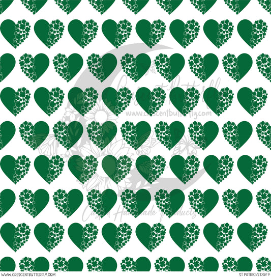 St Patricks Day 9 Printed Vinyl Sheet/Wrap