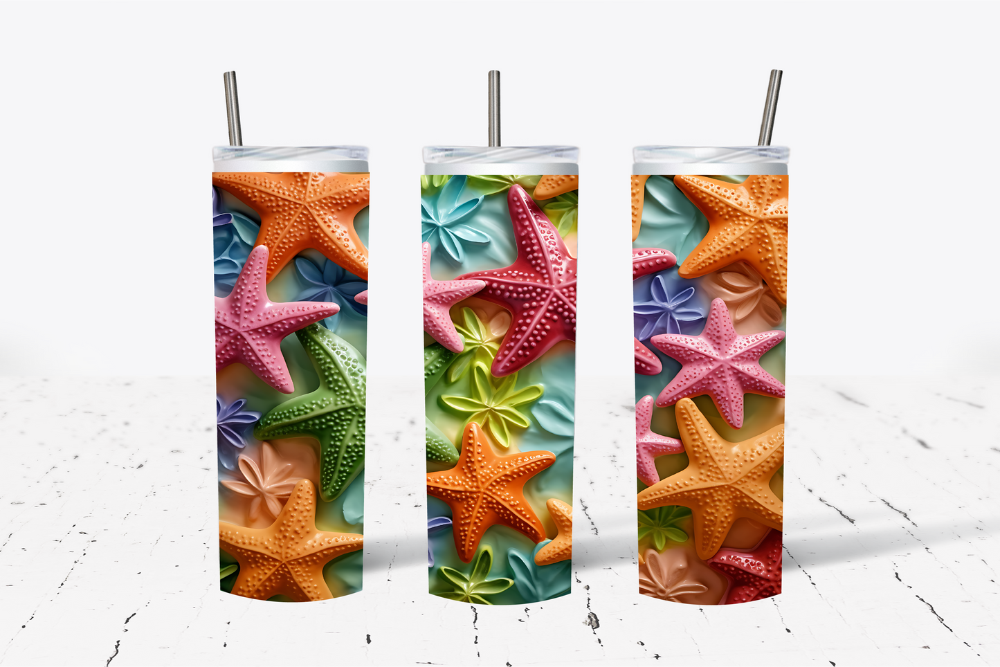 Starfish 1 3D Sublimation Tumbler