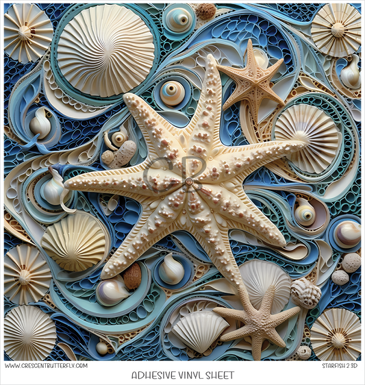 Starfish 2 3D Printed Vinyl Sheet