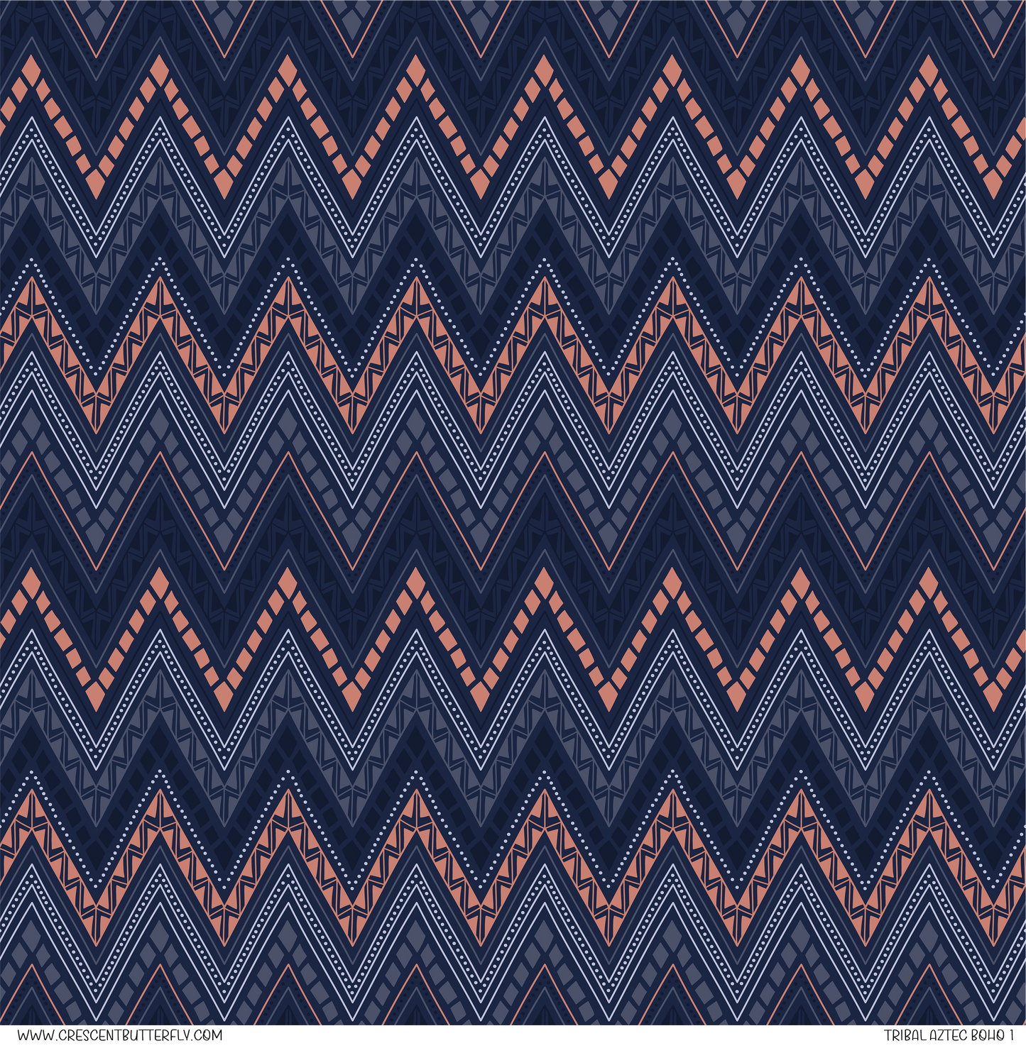 Tribal Aztec Boho 1 Pattern Vinyl Sheet/Wrap