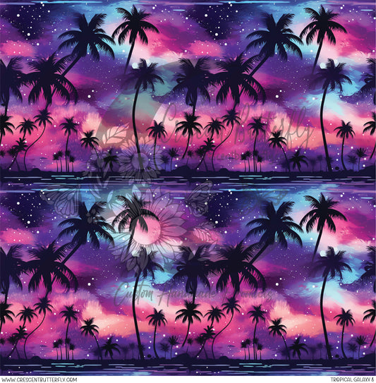 Tropical Galaxy 8 Printed Vinyl Sheet/Wrap