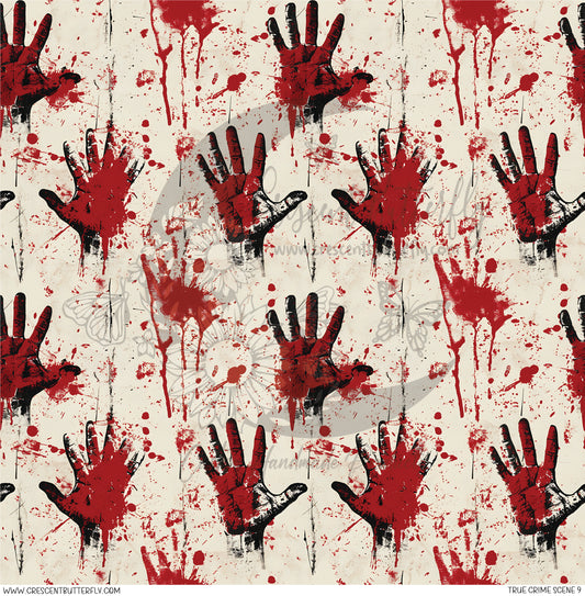 True Crime Scene 9 Printed Vinyl Sheet/Wrap