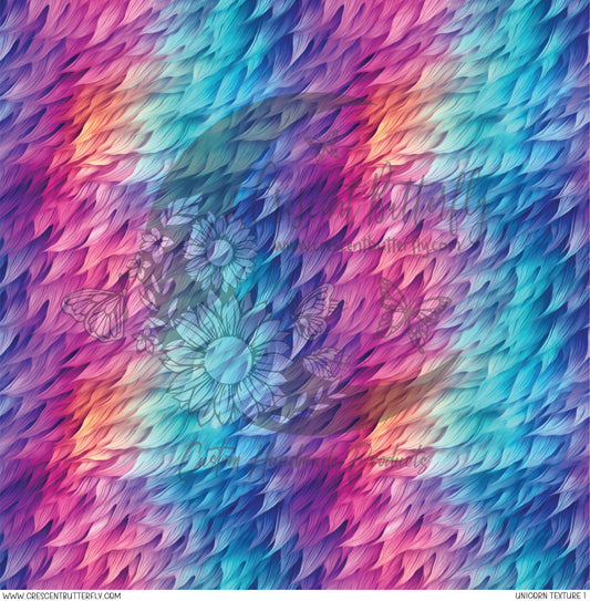 Unicorn Texture 1 Printed Vinyl Sheet/Wrap