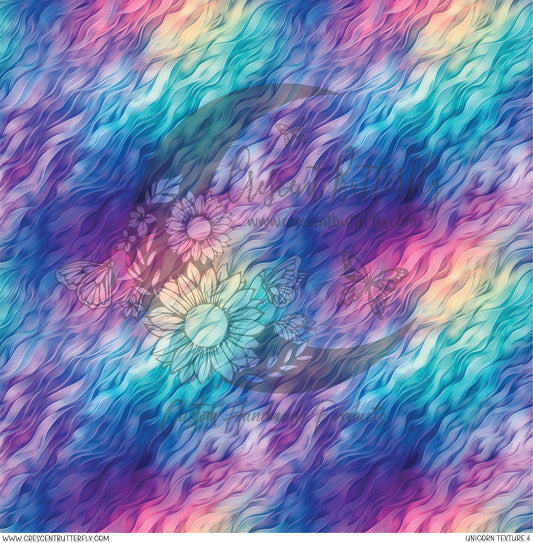 Unicorn Texture 4 Printed Vinyl Sheet/Wrap