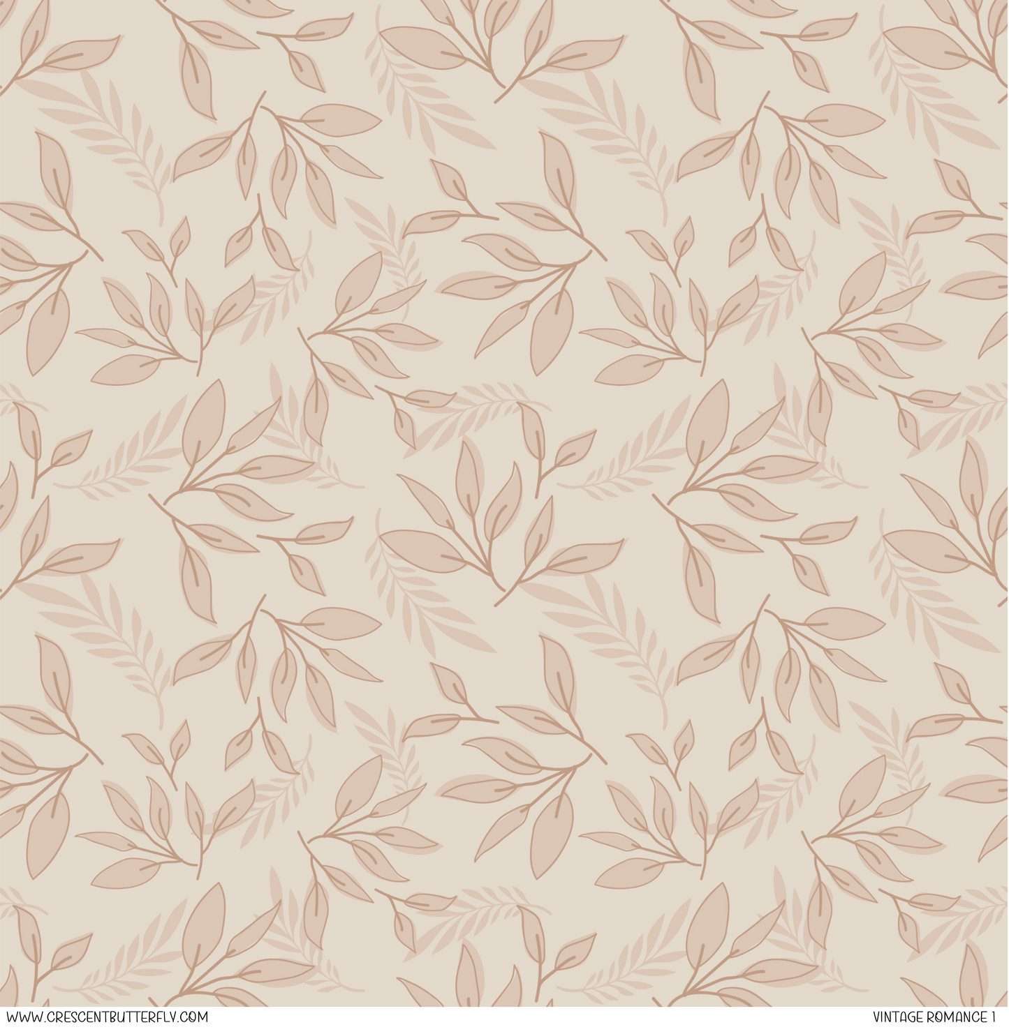 Vintage Romance 1 Pattern Vinyl Sheet/Wrap