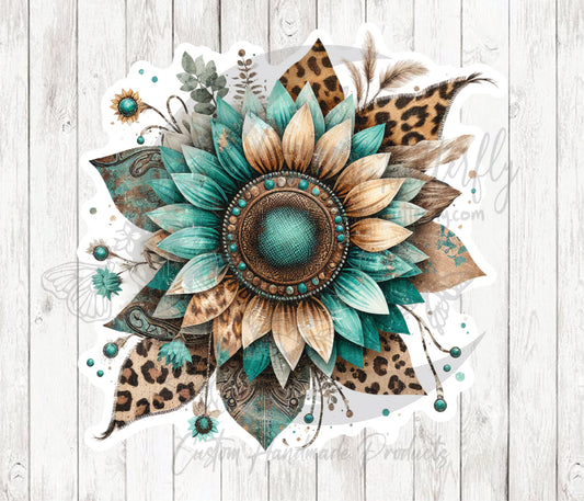 Western Sunflower 1 Sticker / Decal