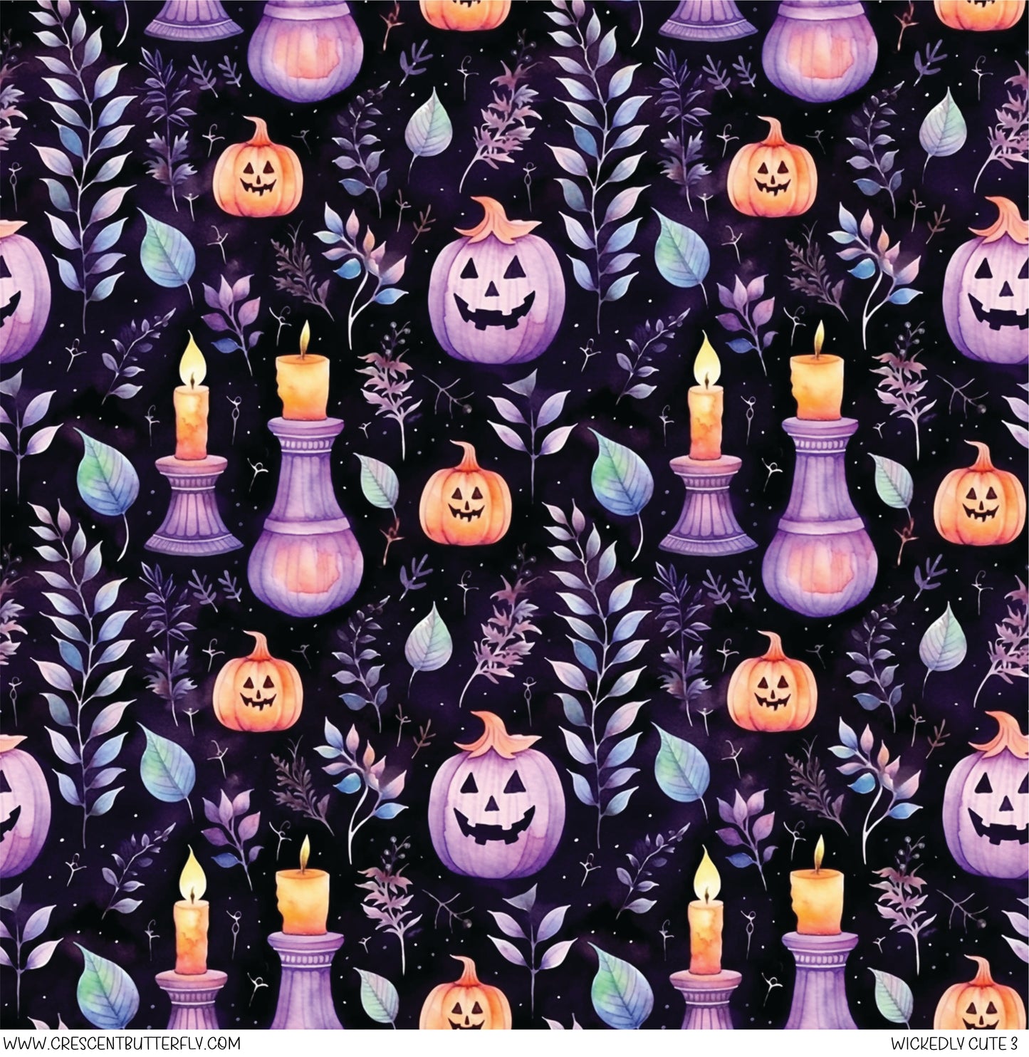 Wickedly Cute 3 Printed Vinyl Sheet/Wrap