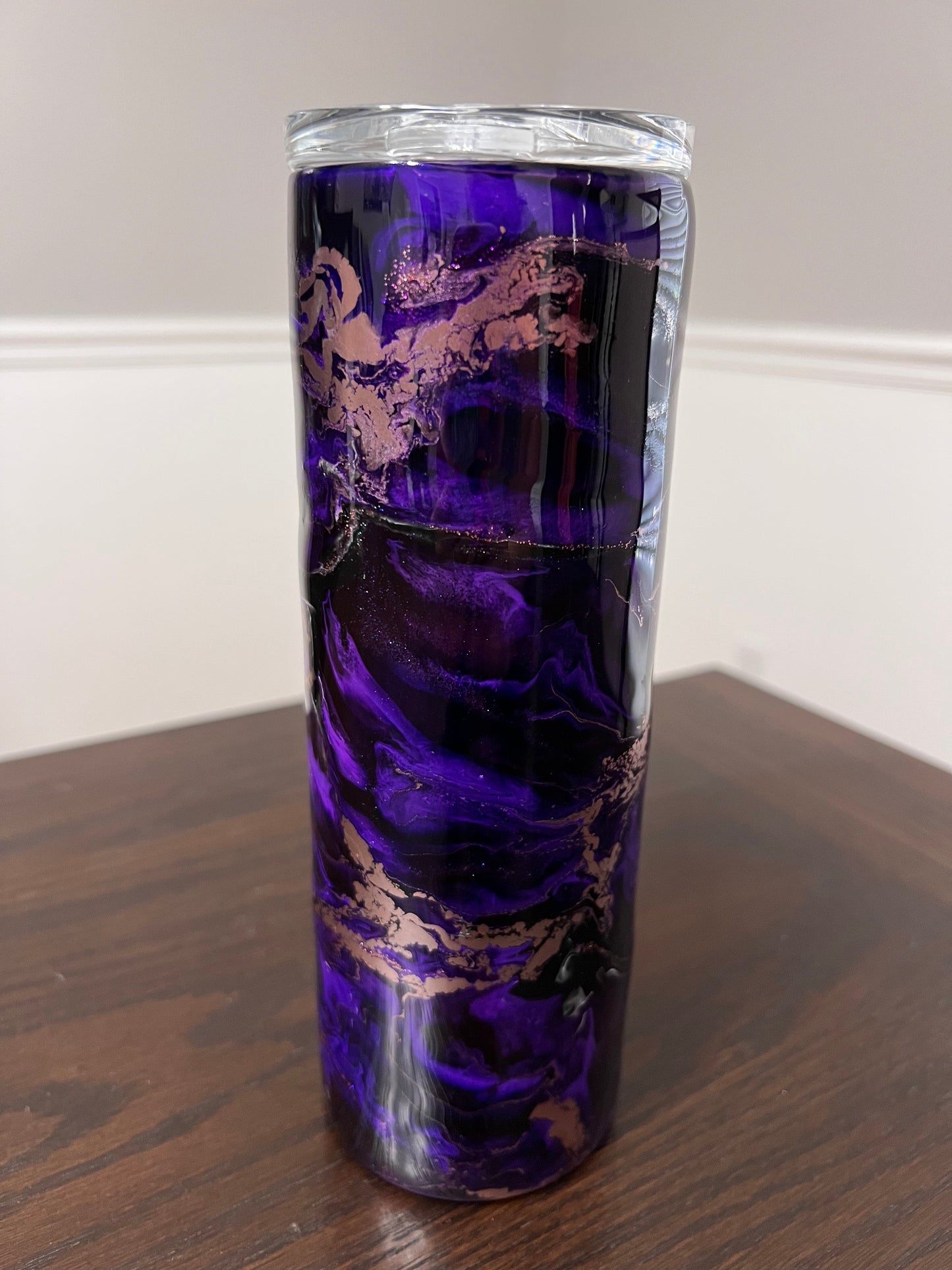 Purple Rain 20oz Skinny Tumbler-Pre Made-RTS