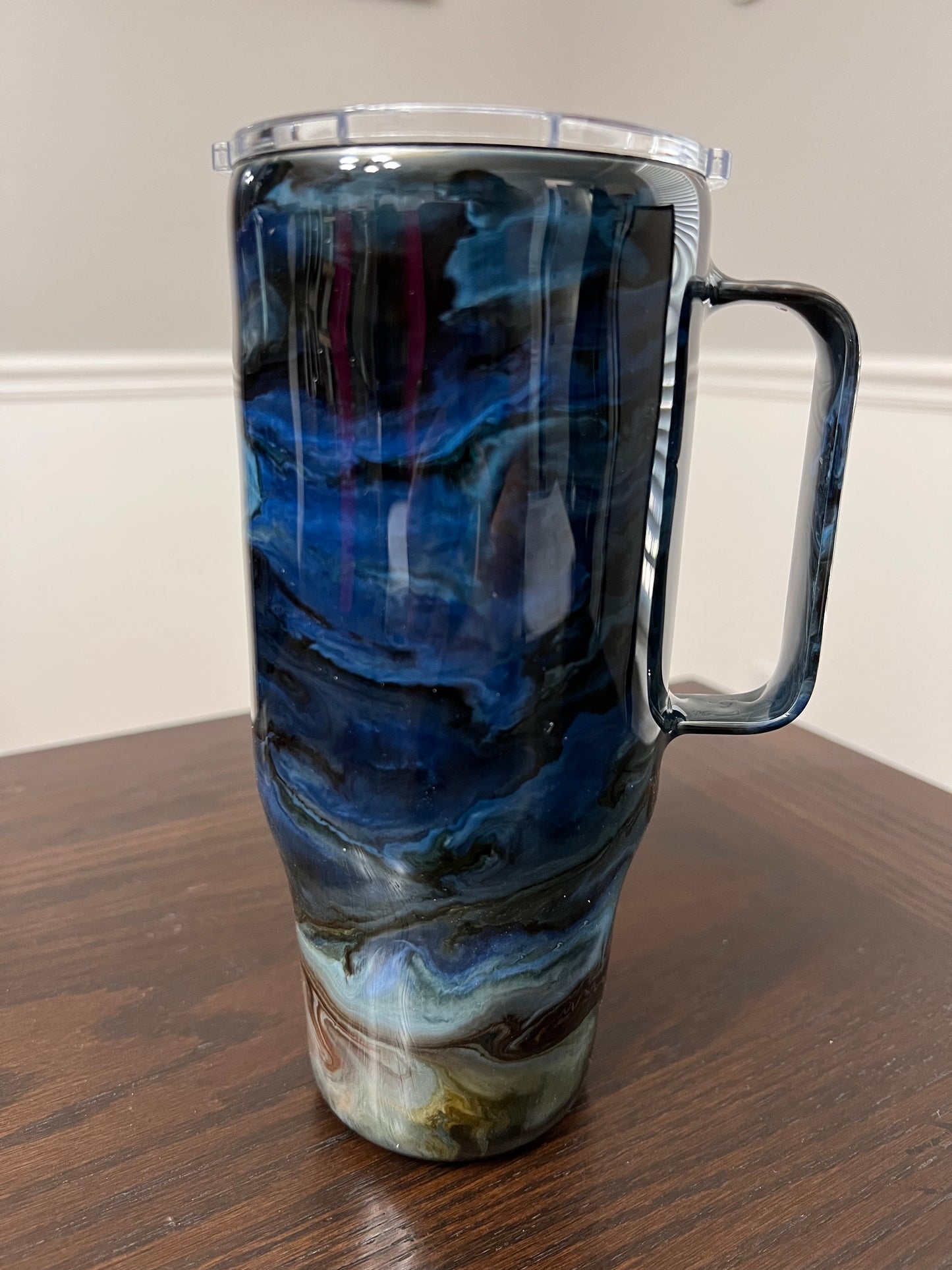 Rolling in the Deep 24oz Modern Curve Hoggdle Tumbler-Pre Made RTS