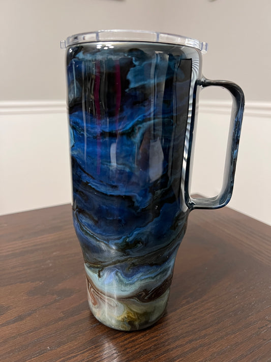 Rolling in the Deep 24oz Modern Curve Hoggdle Tumbler-Pre Made RTS