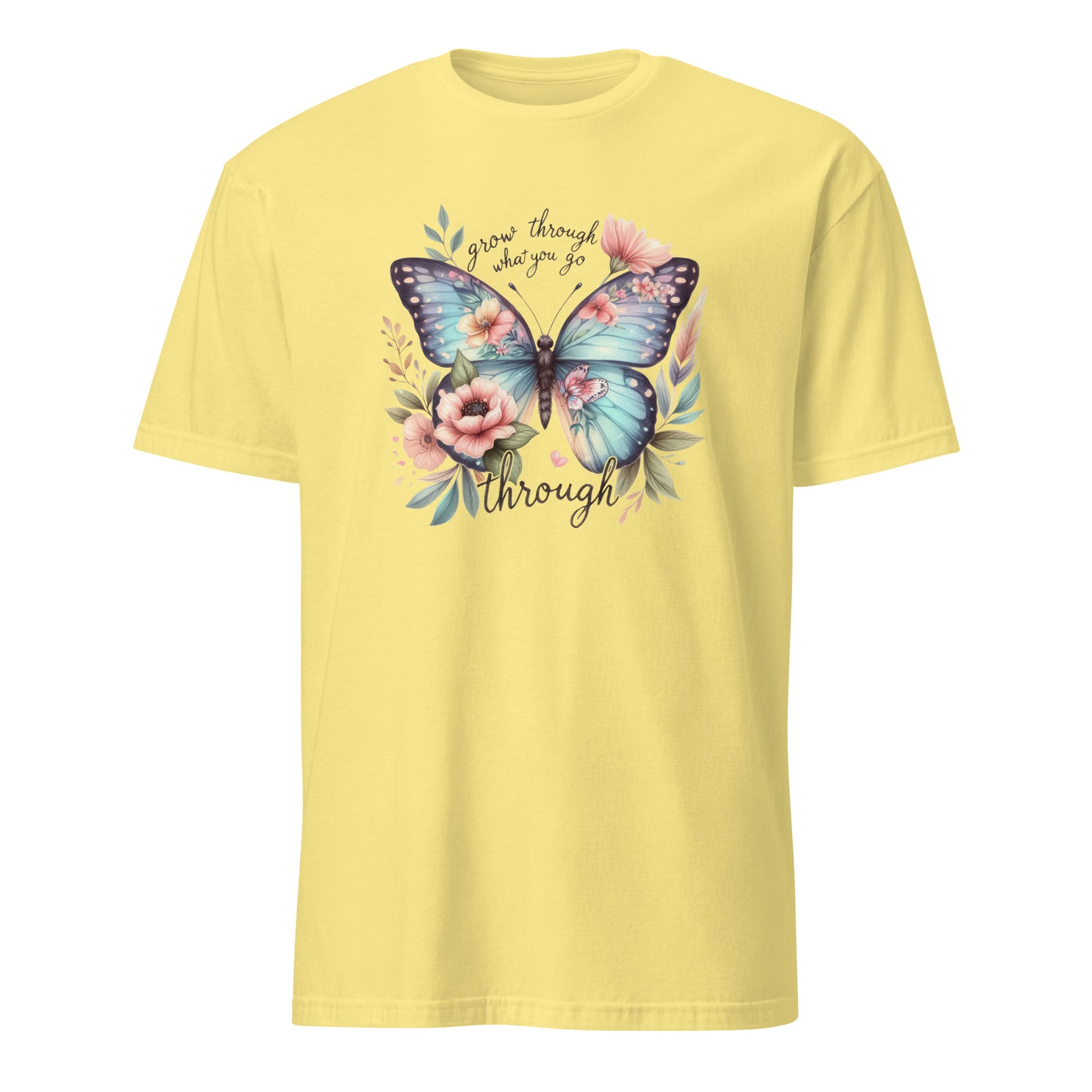 Grow Through What You Go Through Short-Sleeve Unisex T-Shirt