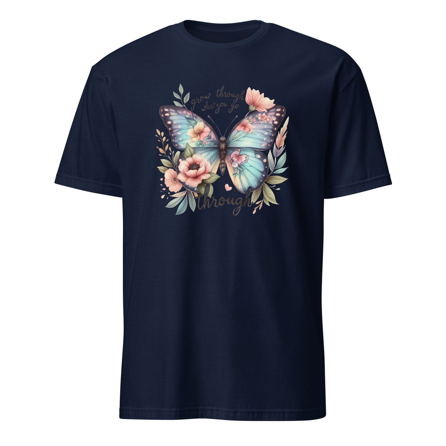 Grow Through What You Go Through Short-Sleeve Unisex T-Shirt
