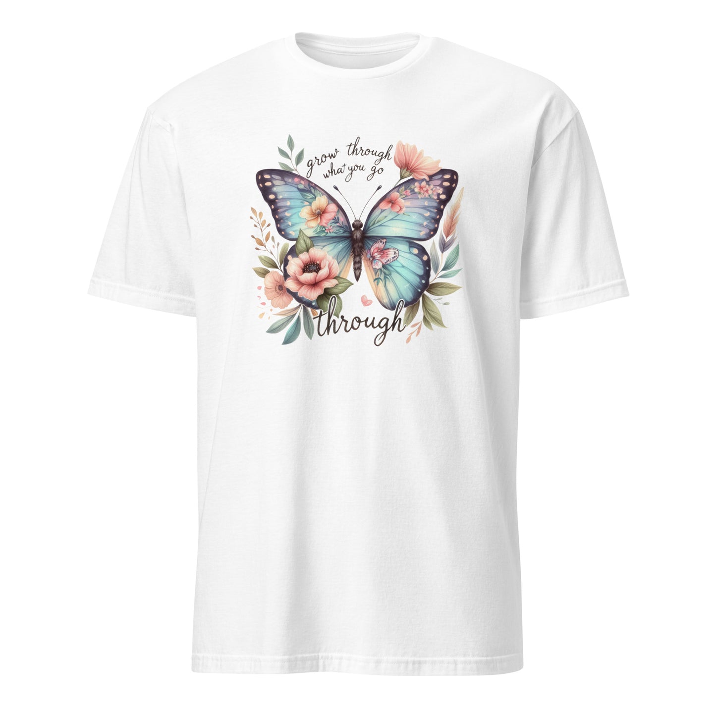 Grow Through What You Go Through Short-Sleeve Unisex T-Shirt