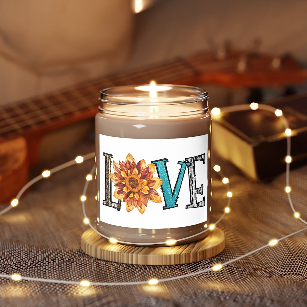 Love scented candle