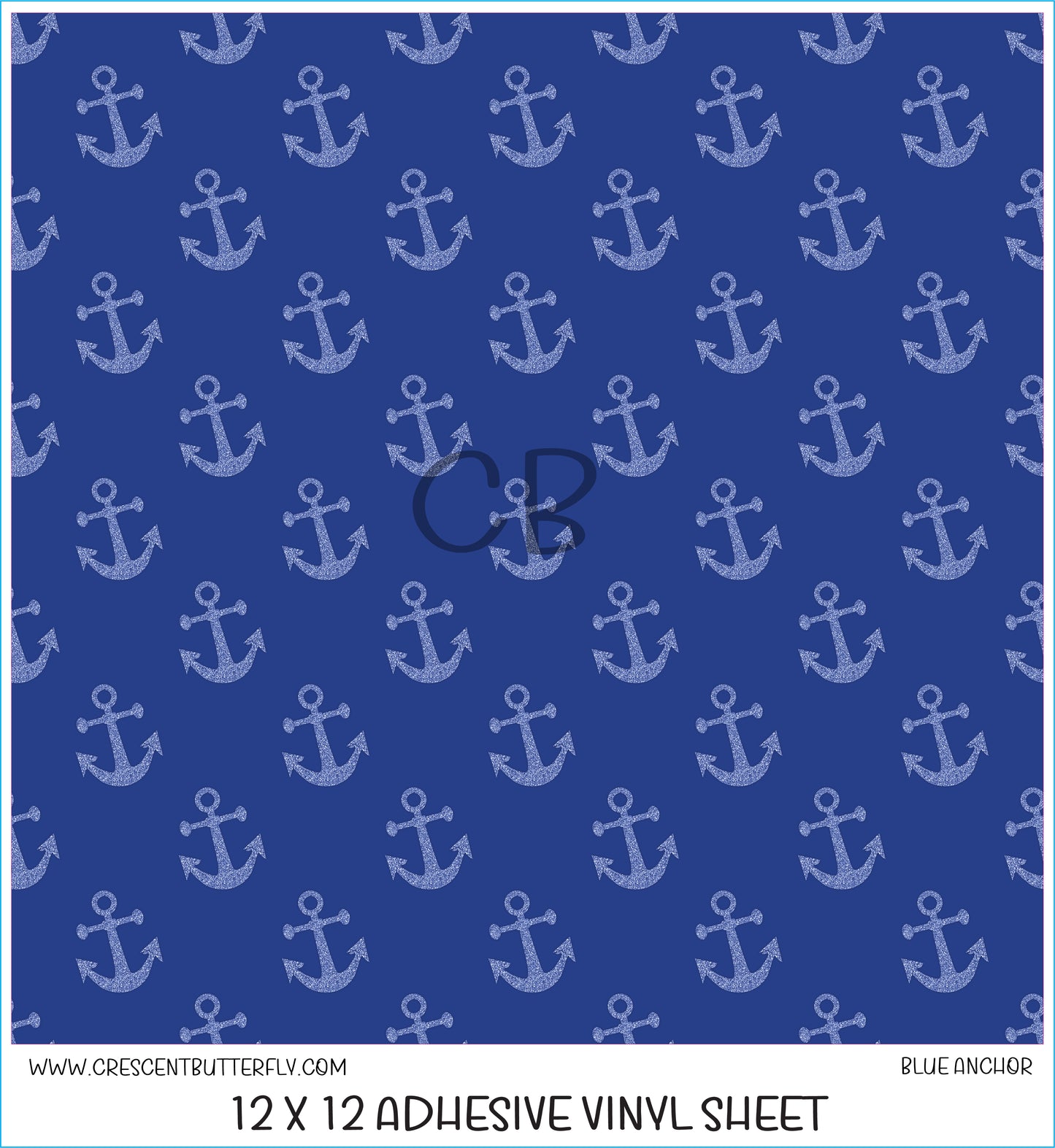 Blue Anchor Printed Vinyl Sheet