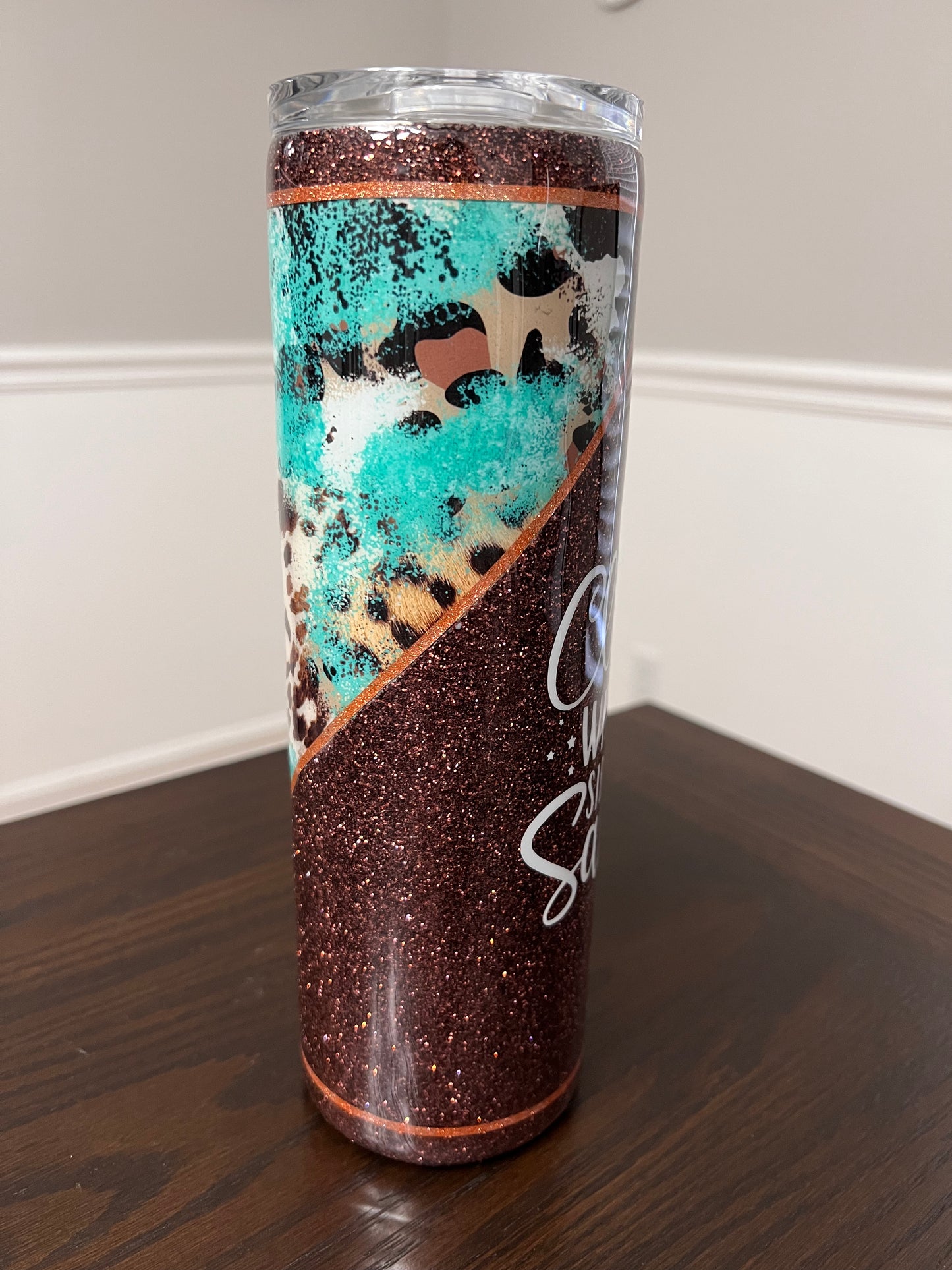 Western Sass 30oz Skinny Tumbler-Pre Made-RTS