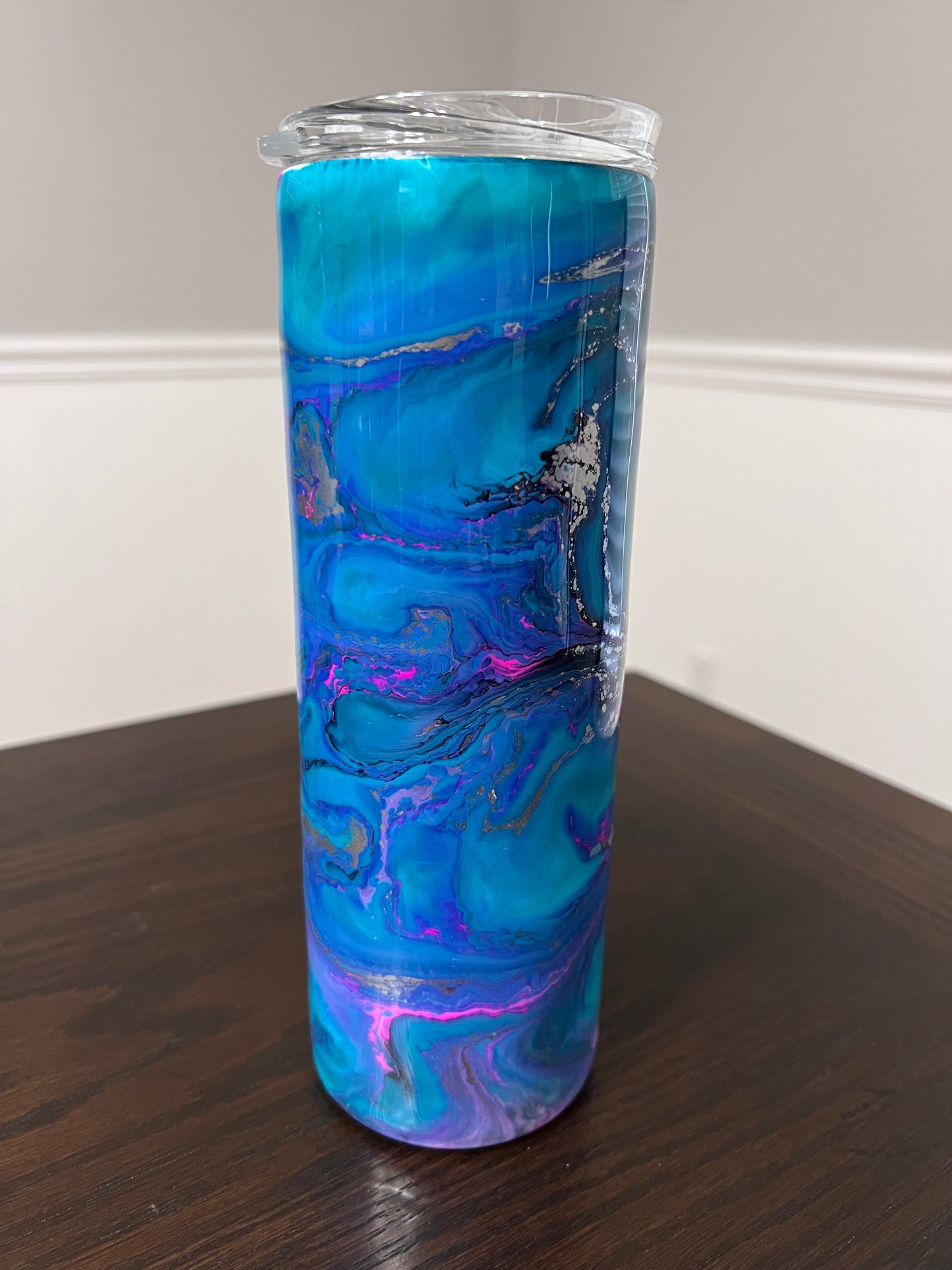 Butterfly Paradise 20oz Skinny Tumbler-Pre Made-RTS