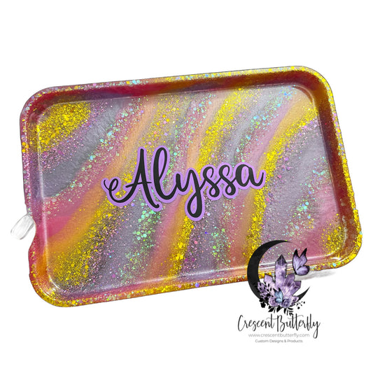 Personalized Vanity Tray-Alyssa Tray