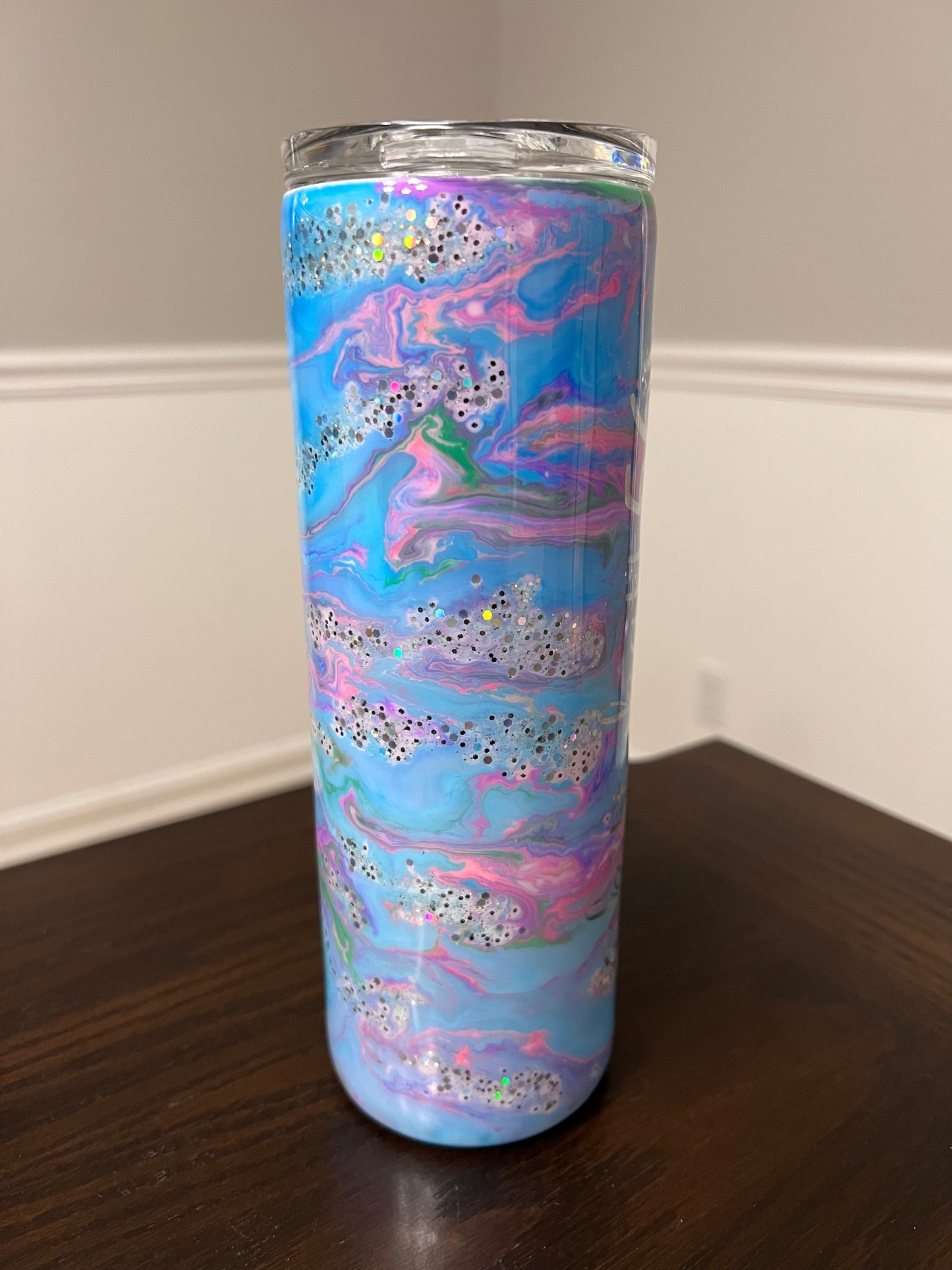 Peace 20oz Skinny Tumbler-Pre Made-RTS