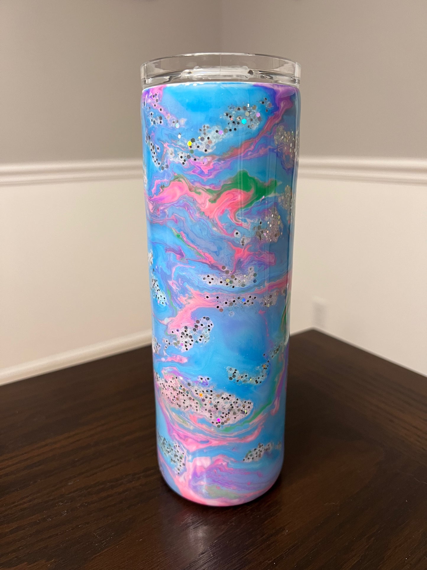 Peace 20oz Skinny Tumbler-Pre Made-RTS