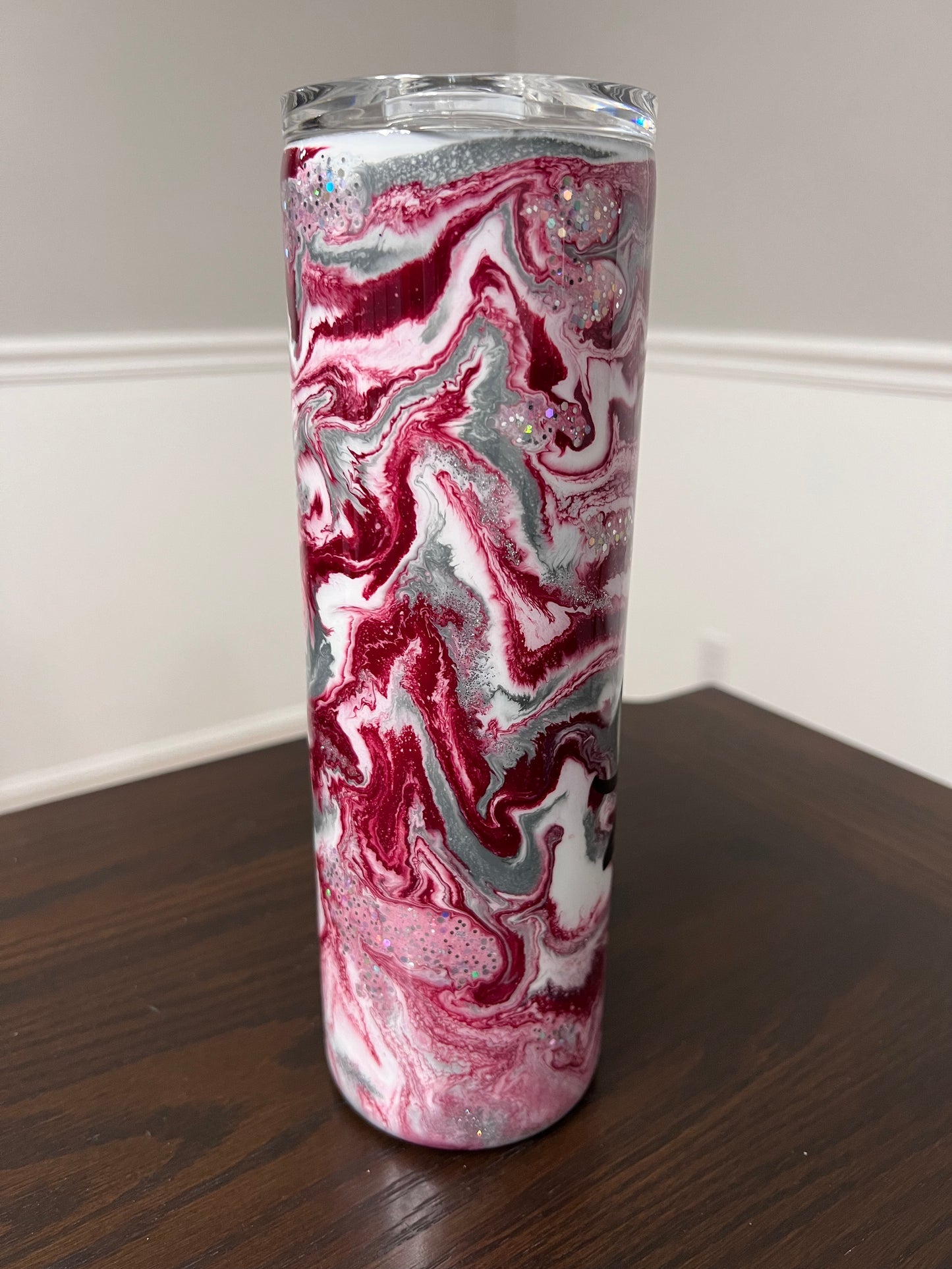 Cherry Blossom 30oz Skinny Tumbler-Pre Made-RTS