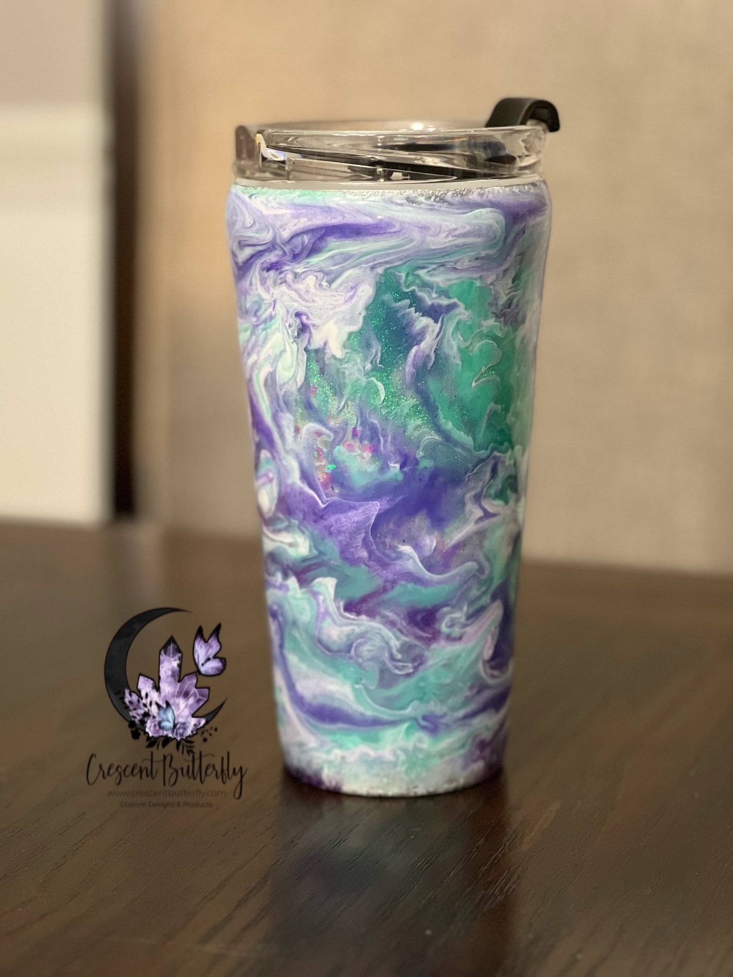 20oz Modern Curve Tumbler-Custom Made Epoxy Tumbler