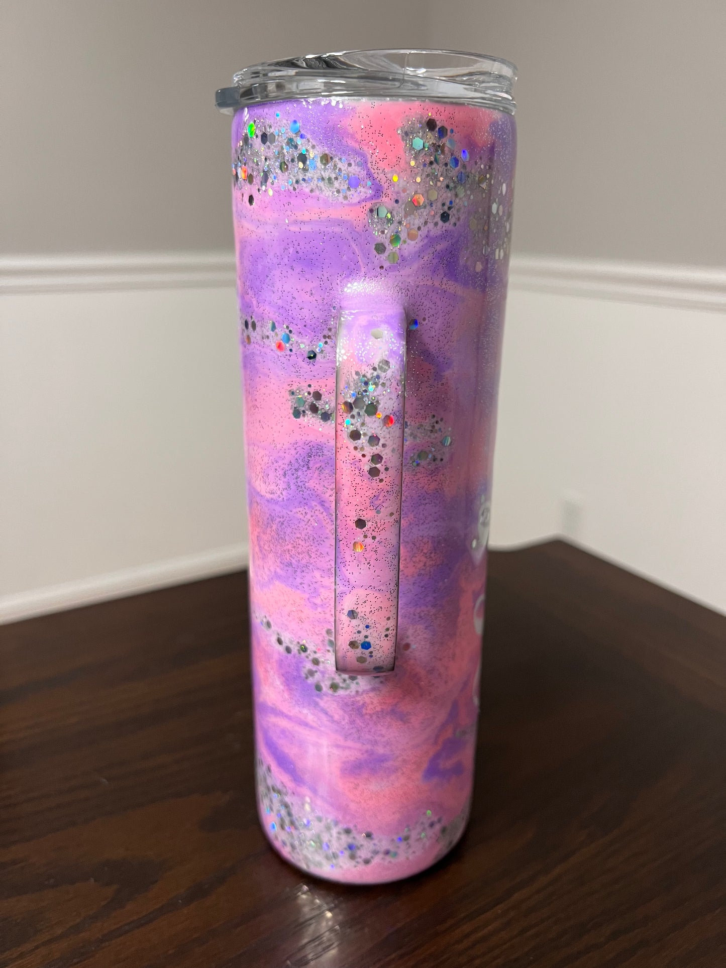 Cotton Candy Skies 30oz Skinny Hoggdle Tumbler-Pre Made RTS