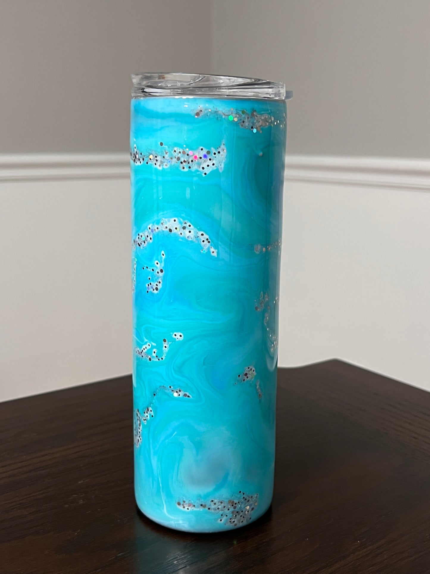 RTS #16 Surfs Up 20oz Skinny Tumbler-Pre Made-RTS