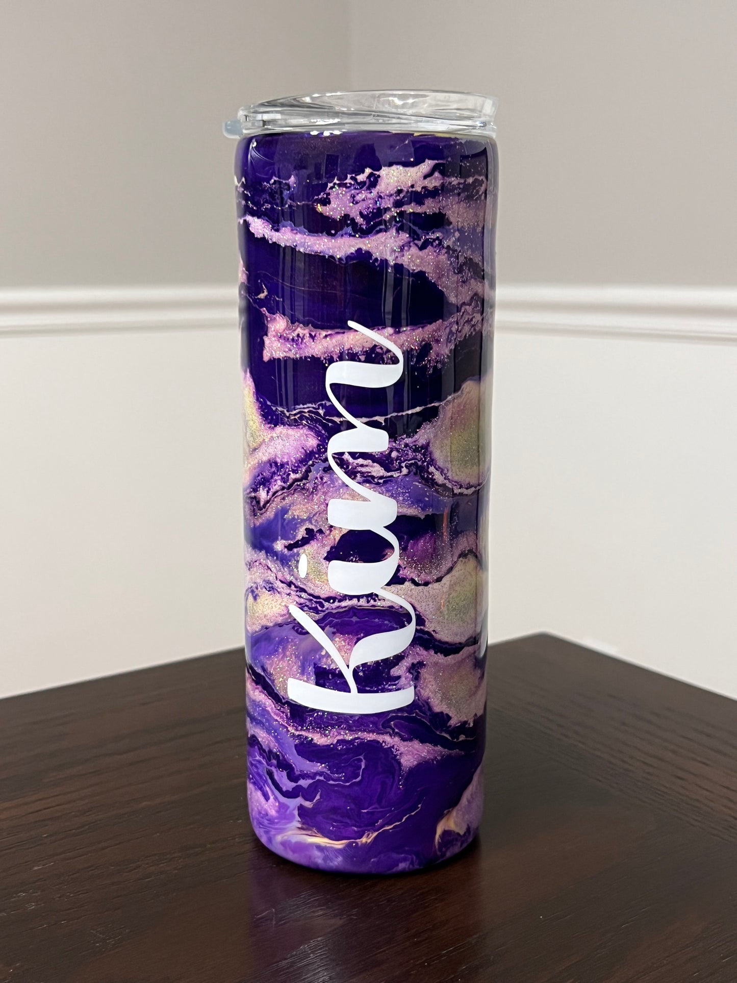 Purple Horizon 20oz Skinny Tumbler-Pre Made-RTS