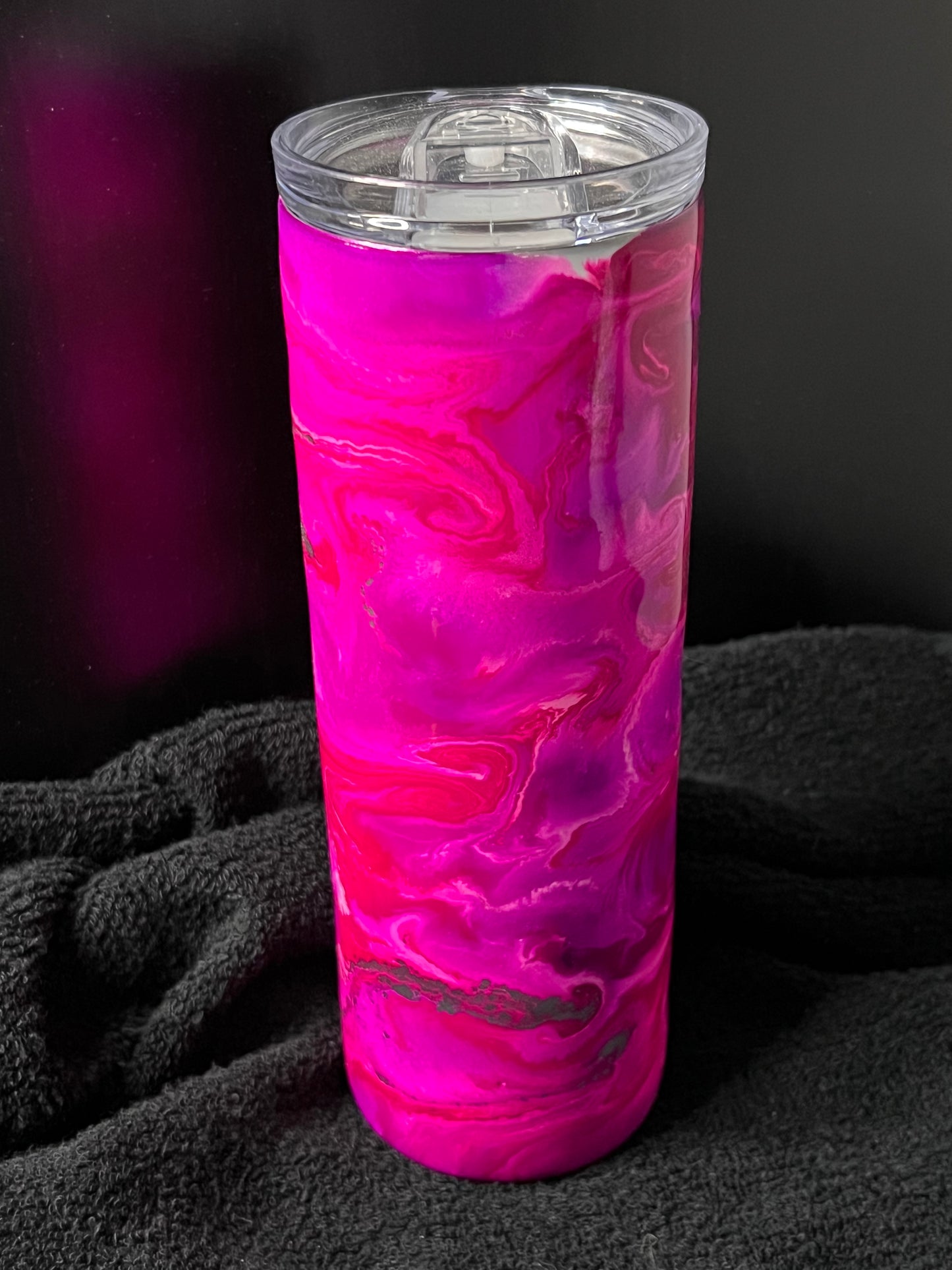 Southern Girl Pink 20oz Skinny Tumbler-Pre Made-RTS