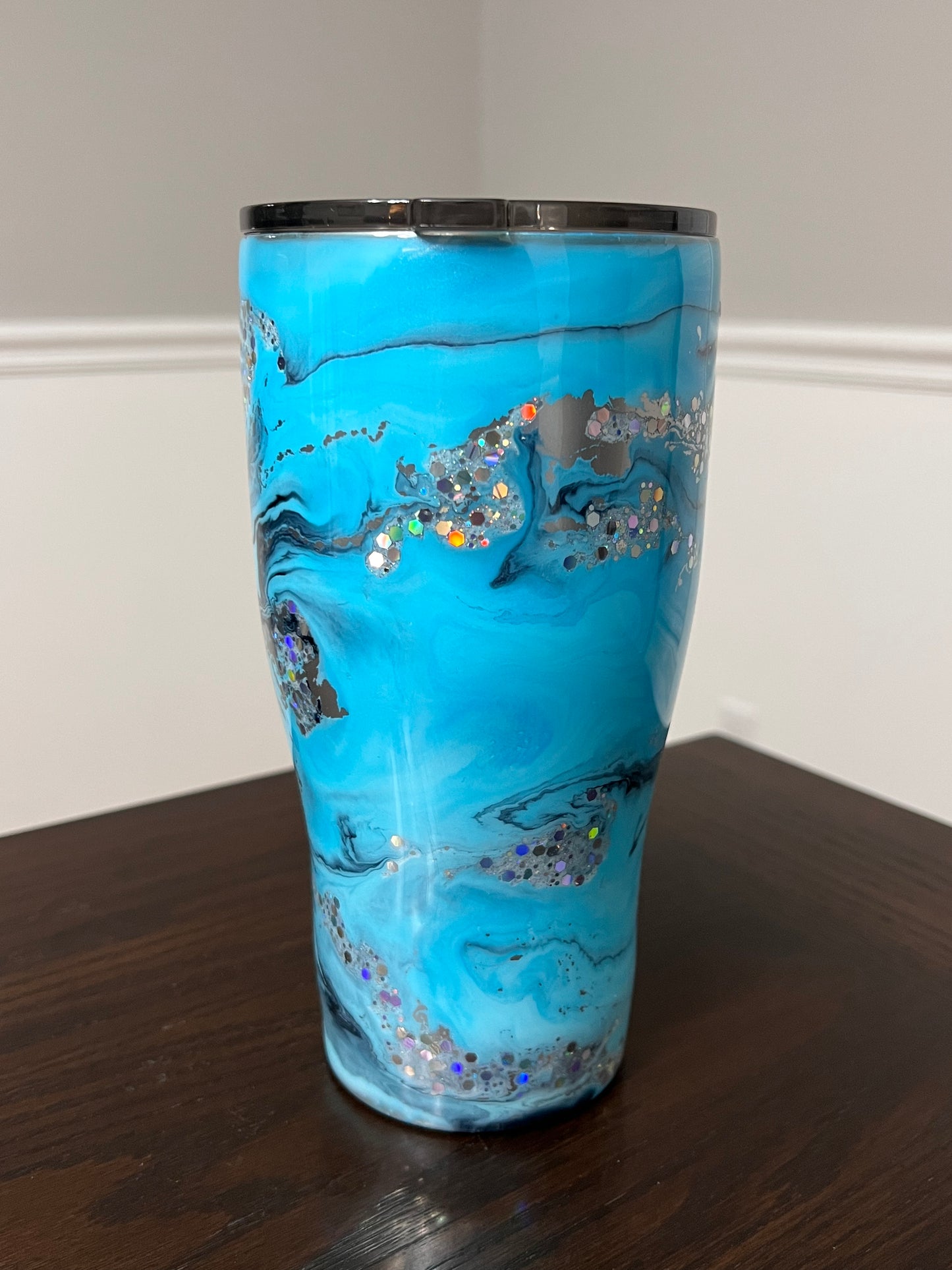 Skys The Limit 30oz Modern Curve Tumbler-Pre Made-RTS