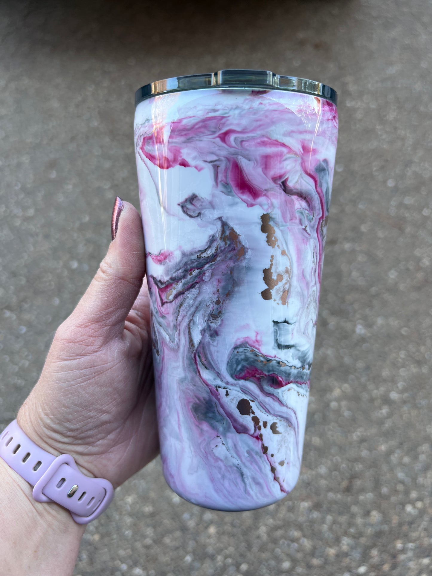 Marble 20oz Tumbler-Pre Made-RTS