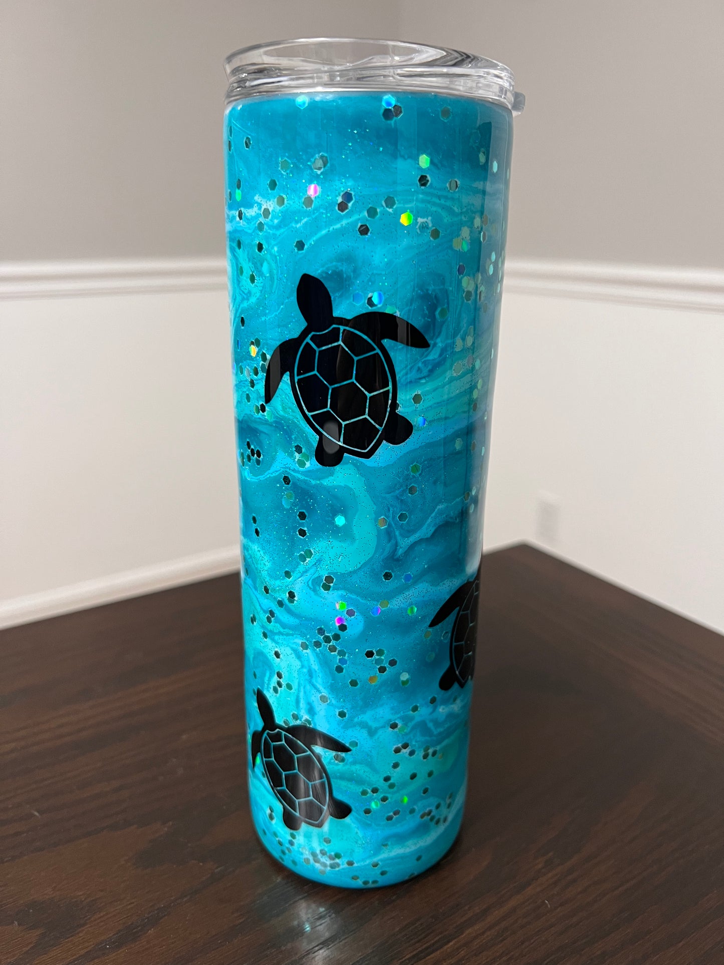 Turtle Bay 30oz Skinny Tumbler-Pre Made-RTS