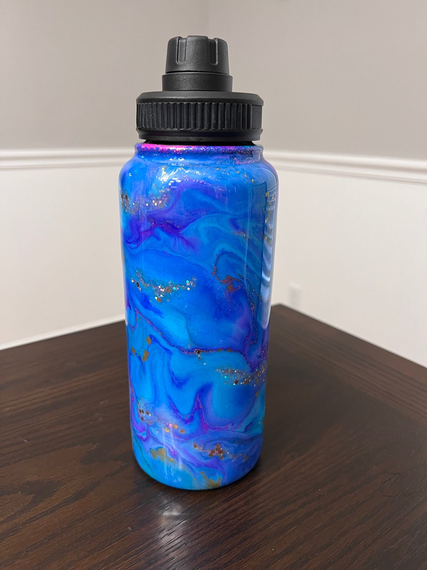 Blue Lagoon 32oz Duo Hydro Bottle-PreMade-RTS