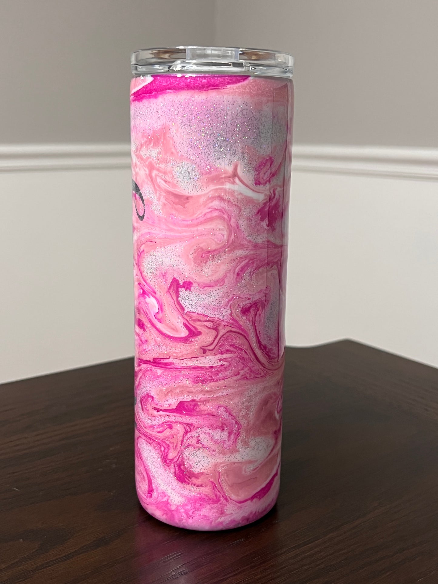 Pink Sherbet 20oz Skinny Tumbler-Pre Made-RTS