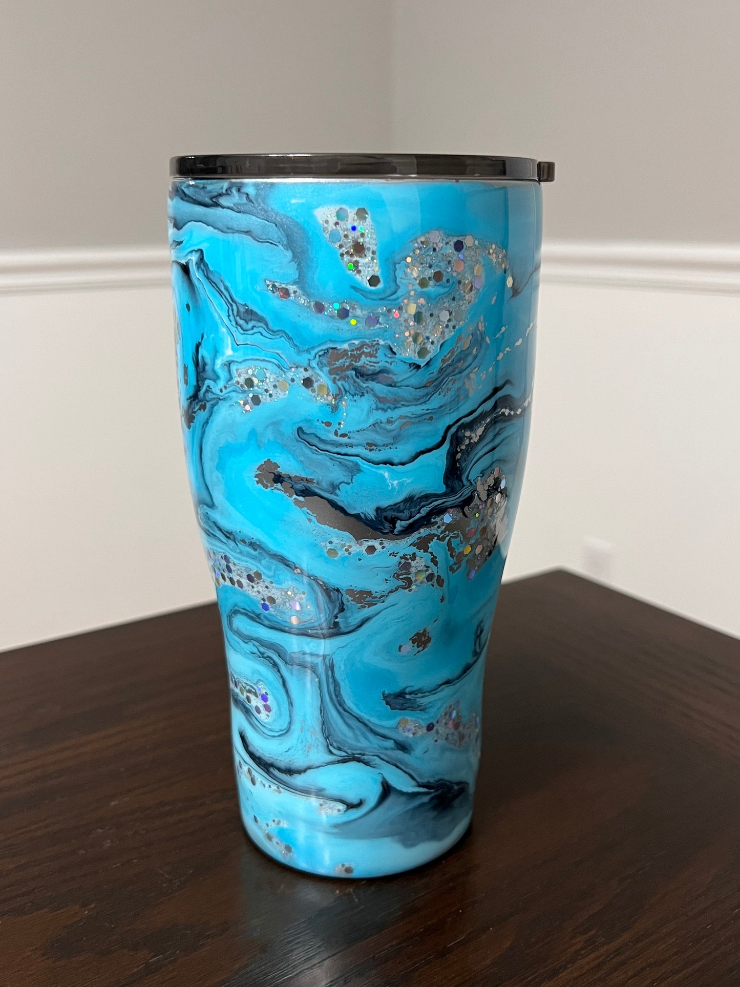 Skys The Limit 30oz Modern Curve Tumbler-Pre Made-RTS