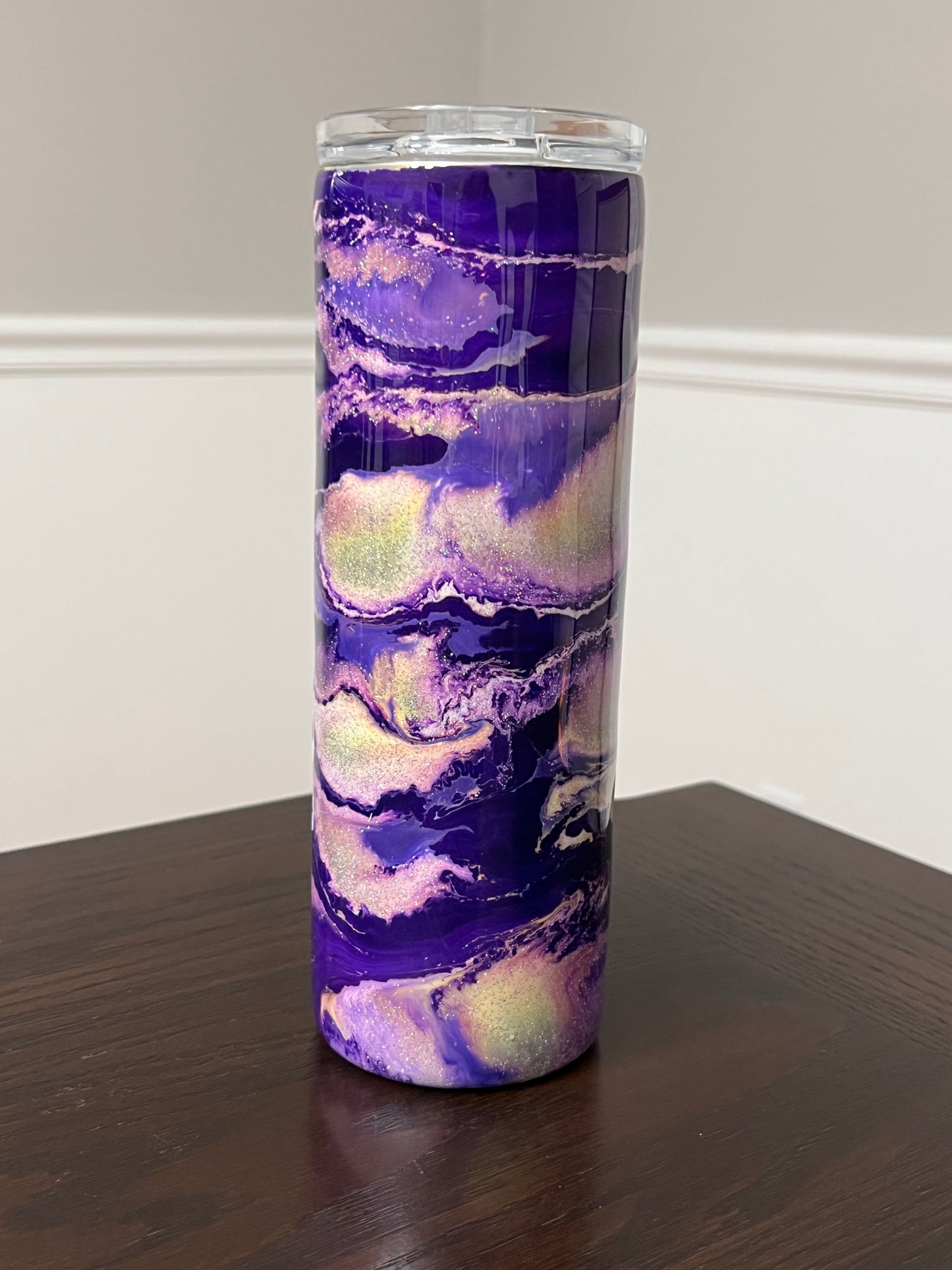 Purple Horizon 20oz Skinny Tumbler-Pre Made-RTS