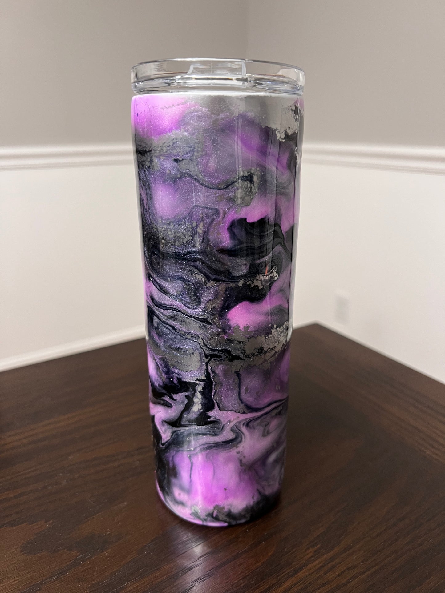 Lavender Dreams 20oz Skinny Tumbler-Pre Made-RTS