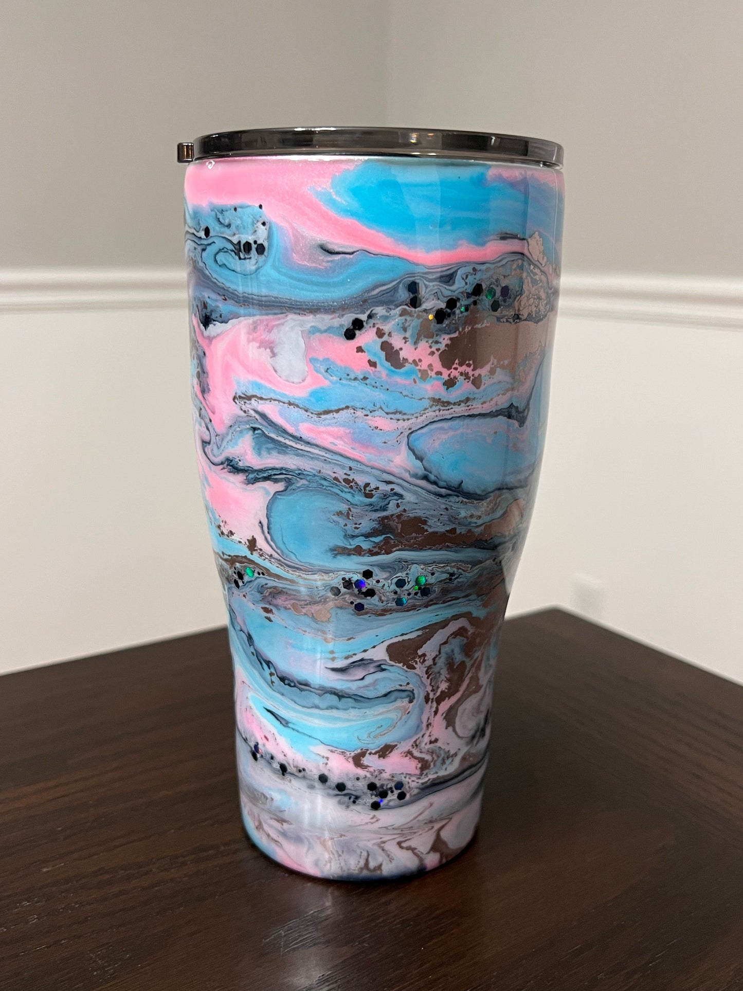 Tropical Reef 30oz Modern Curve Tumbler-Pre Made-RTS