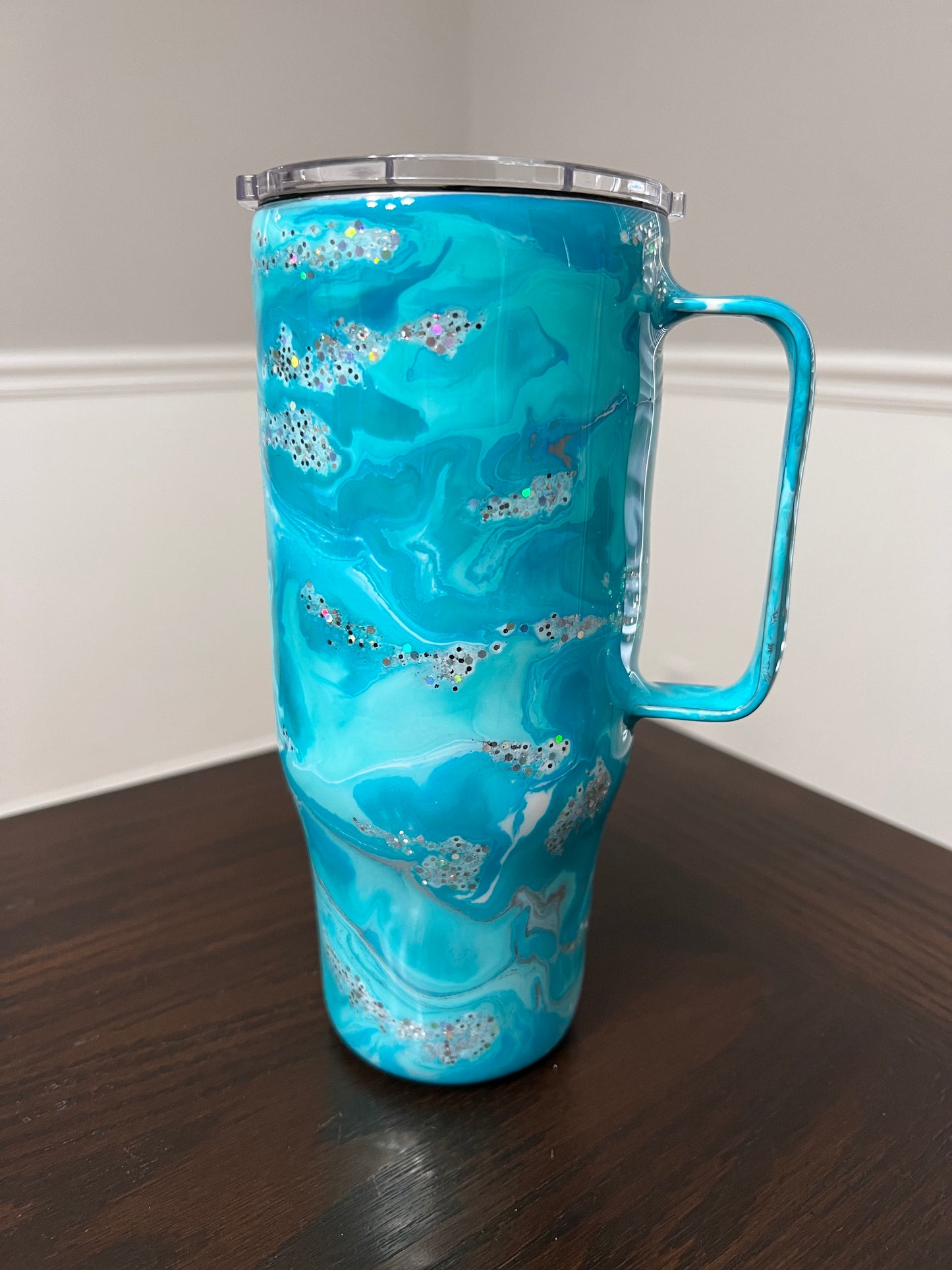 Mermaid Fantasy 24oz Modern Curve Hoggdle Tumbler-Pre Made RTS