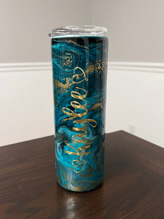 Princess Delight 20oz Skinny Tumbler-Pre Made-RTS