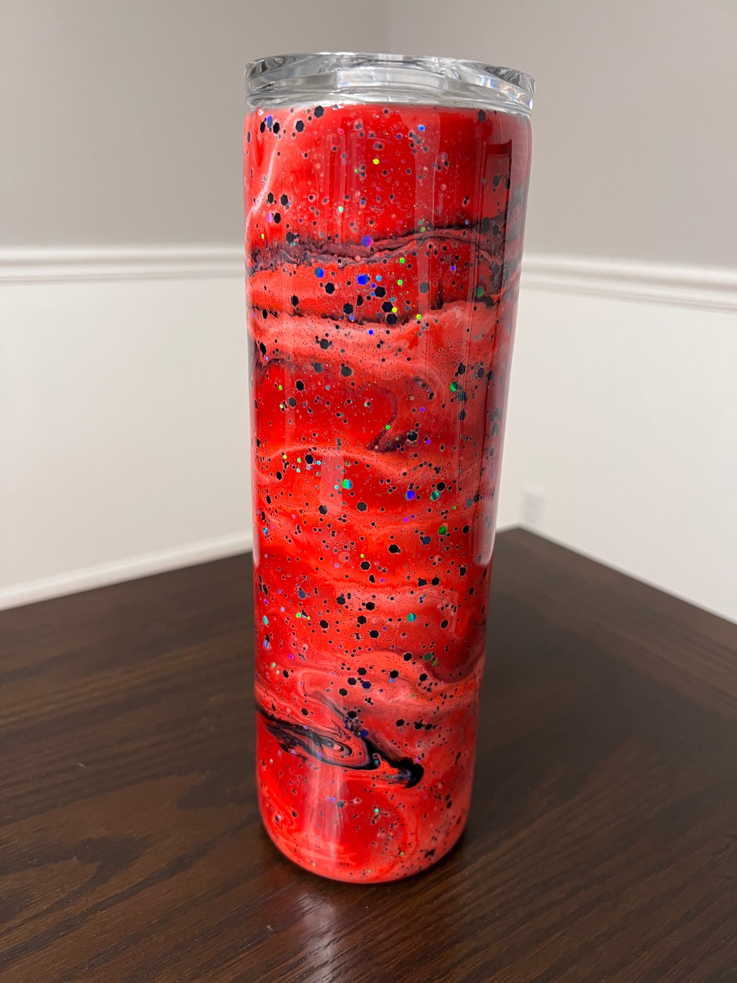 Western Sunset 30oz Skinny Tumbler-Pre Made-RTS