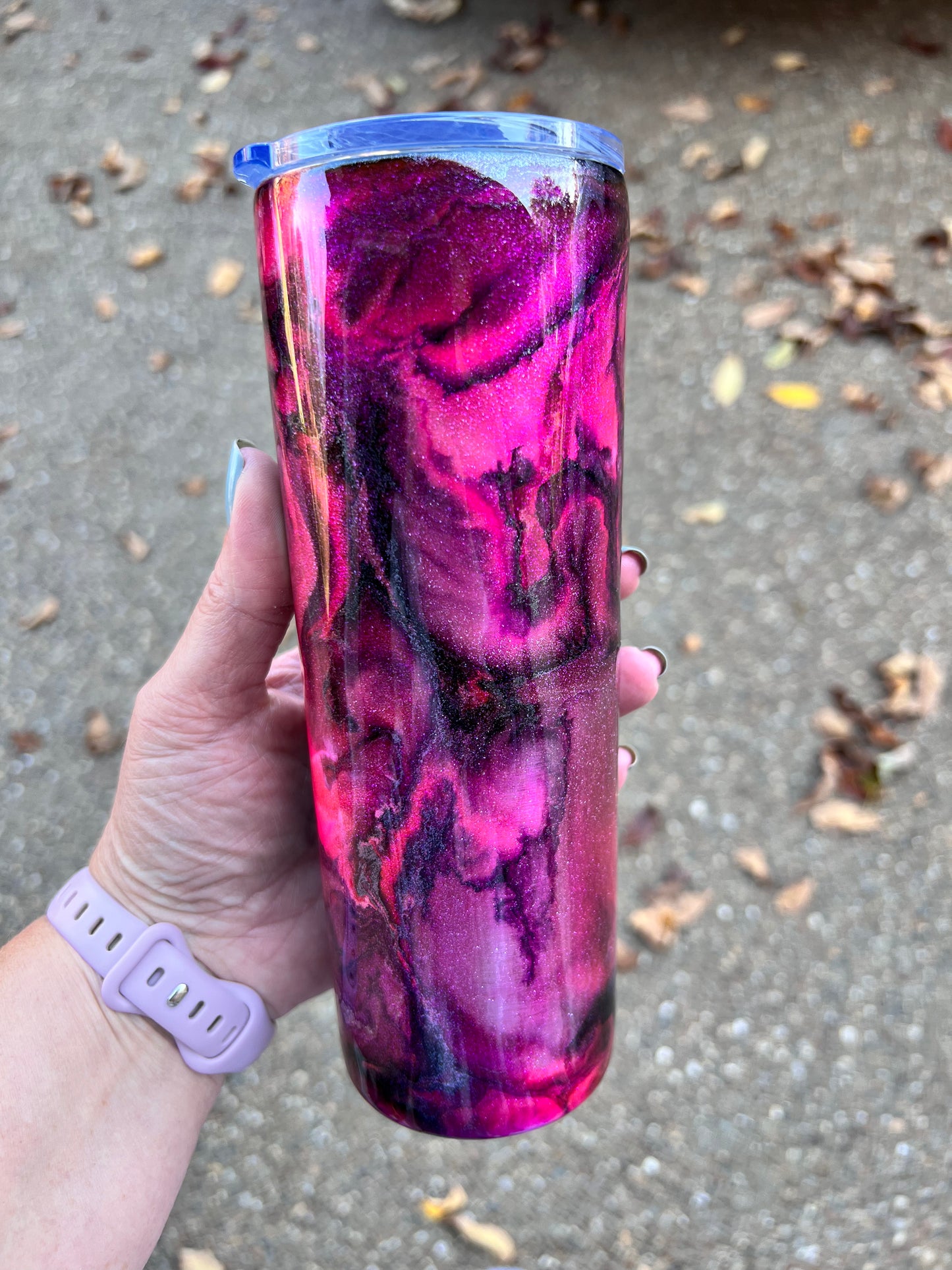 20oz Skinny Tumbler-Custom Made Epoxy Tumbler