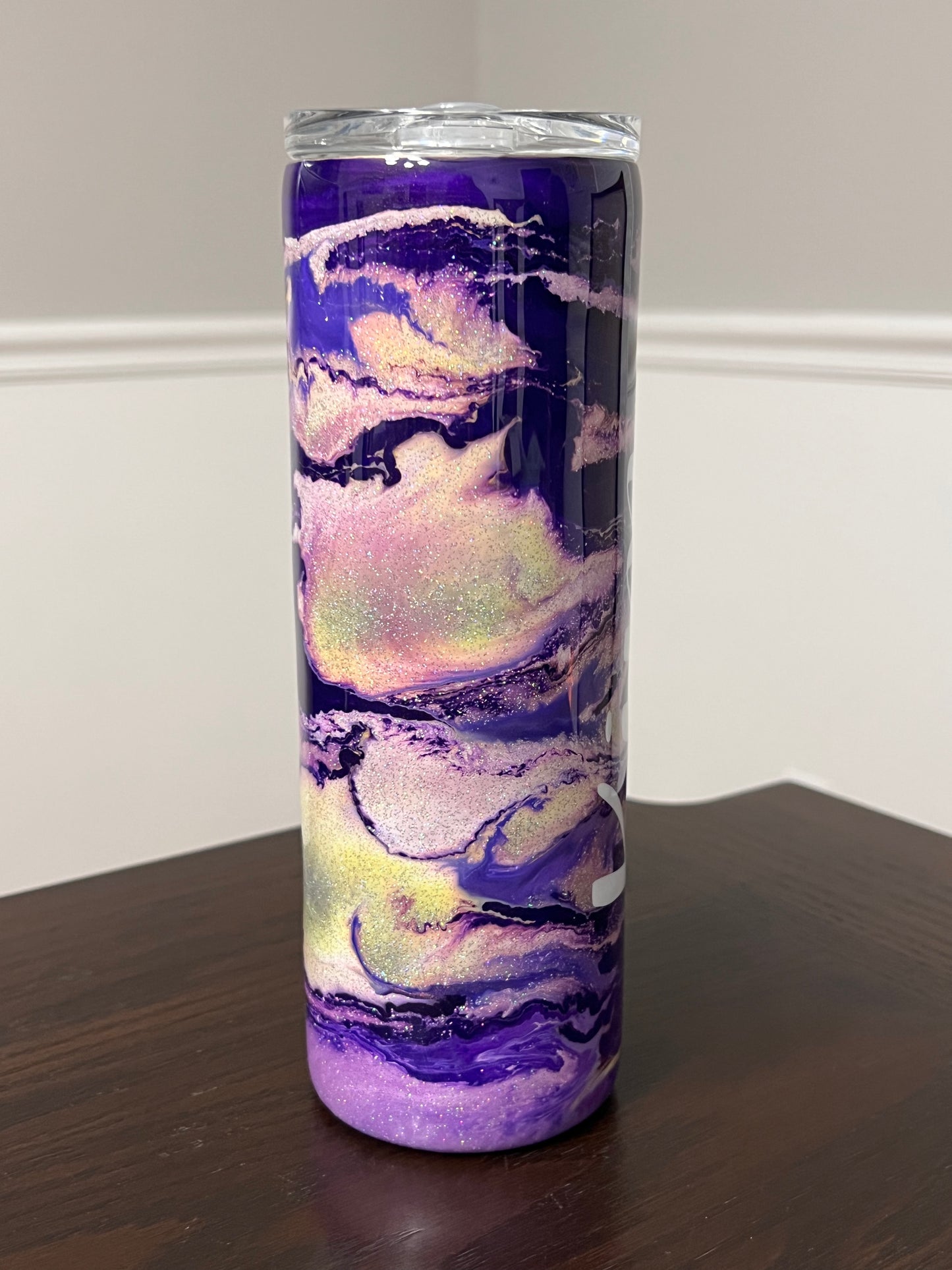 Purple Horizon 20oz Skinny Tumbler-Pre Made-RTS