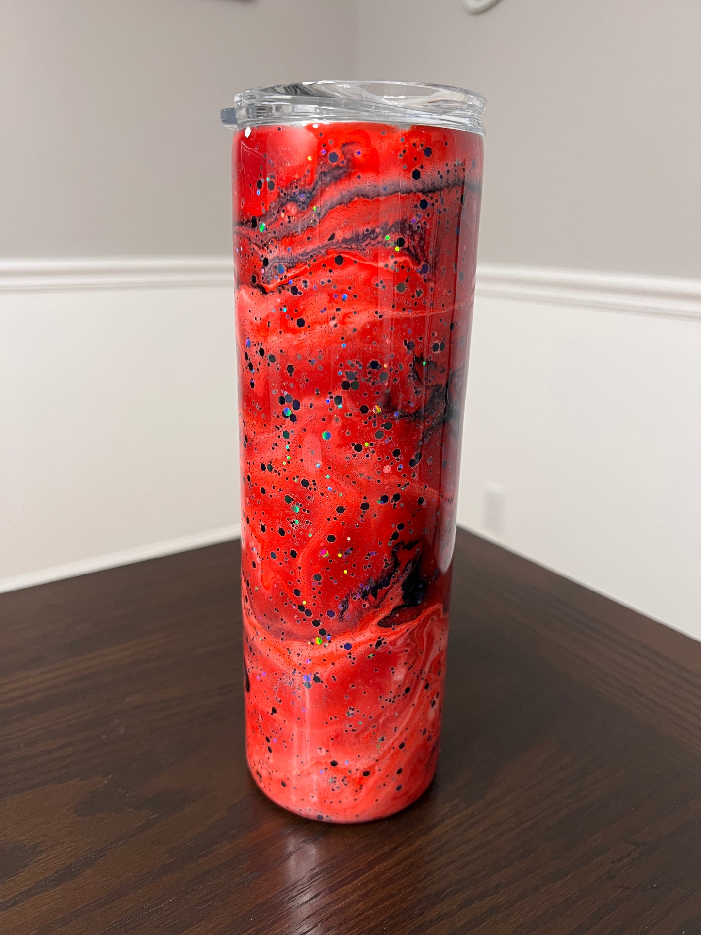 Western Sunset 30oz Skinny Tumbler-Pre Made-RTS