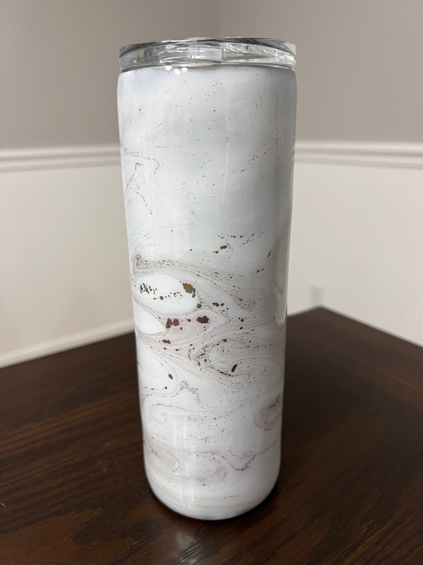 Marblelous Elegance 20oz Skinny Tumbler-Pre Made-RTS