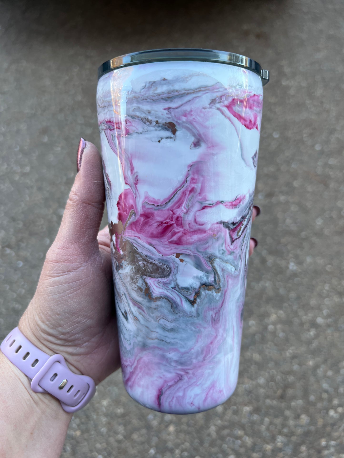 Marble 20oz Tumbler-Pre Made-RTS