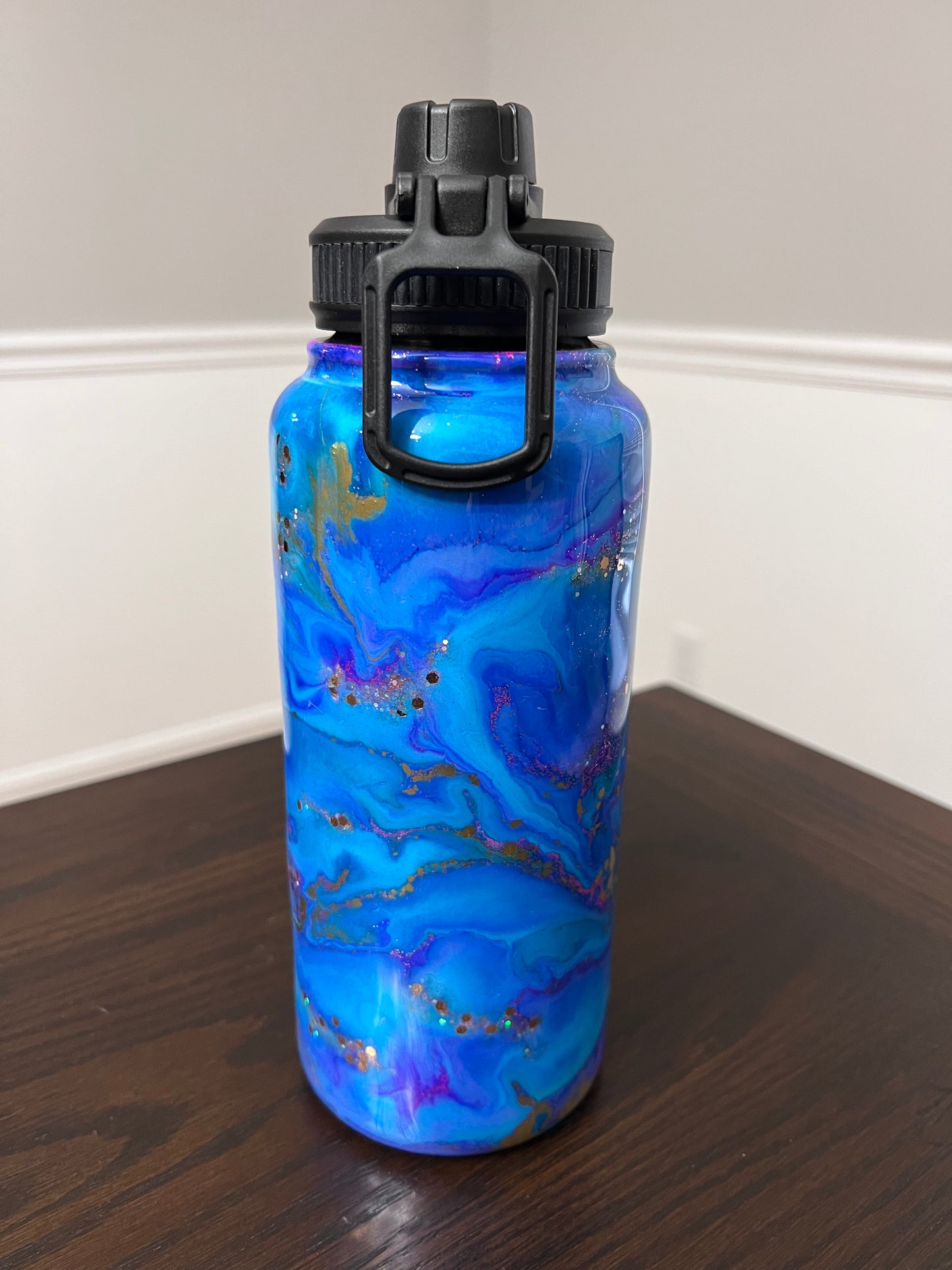 Blue Lagoon 32oz Duo Hydro Bottle-PreMade-RTS