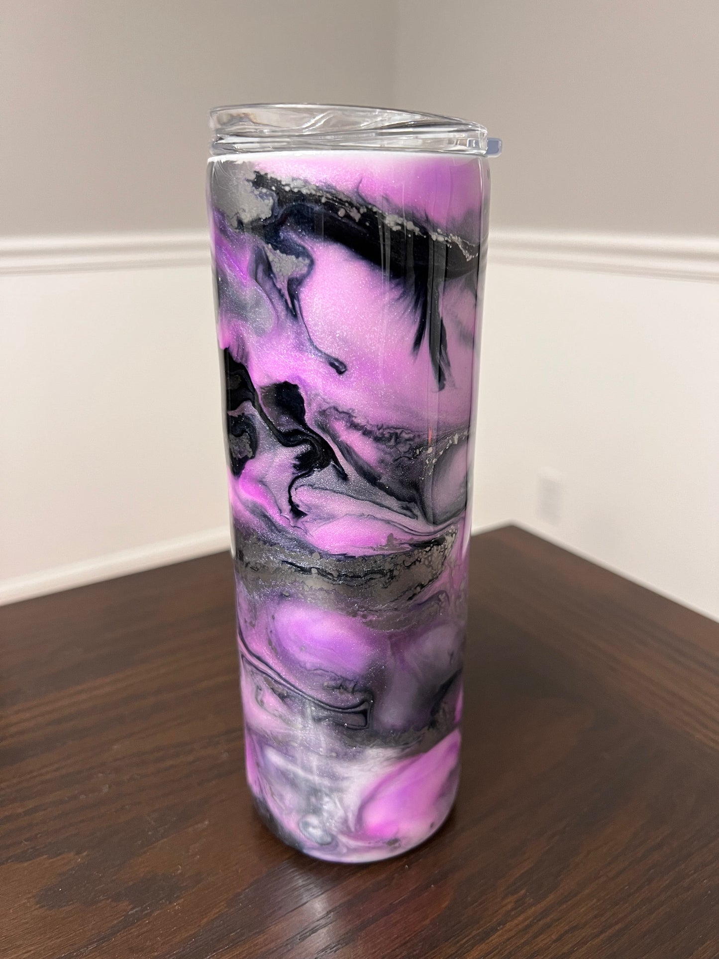 Lavender Dreams 20oz Skinny Tumbler-Pre Made-RTS